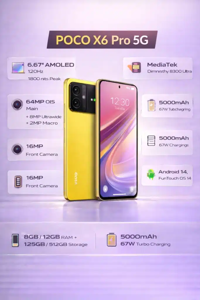 Poco X6 Pro 5G
