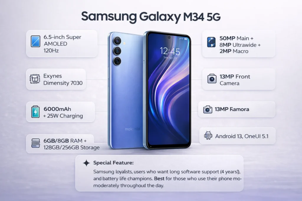 Samsung Galaxy M34 5G