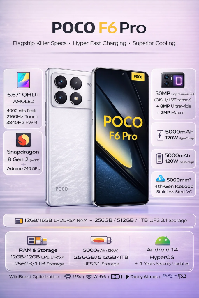 Poco F6 Pro