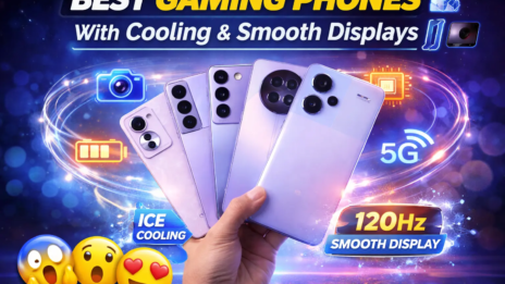 Best Gaming Phones With Cooling System and Smooth Displays