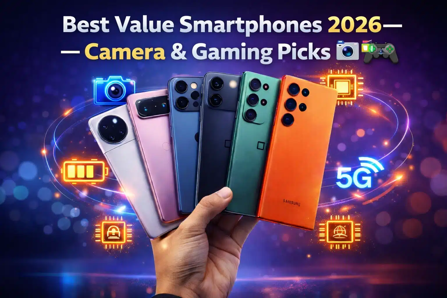 Best Value Smartphones 2026—Camera & Gaming Picks 💎📸🎮