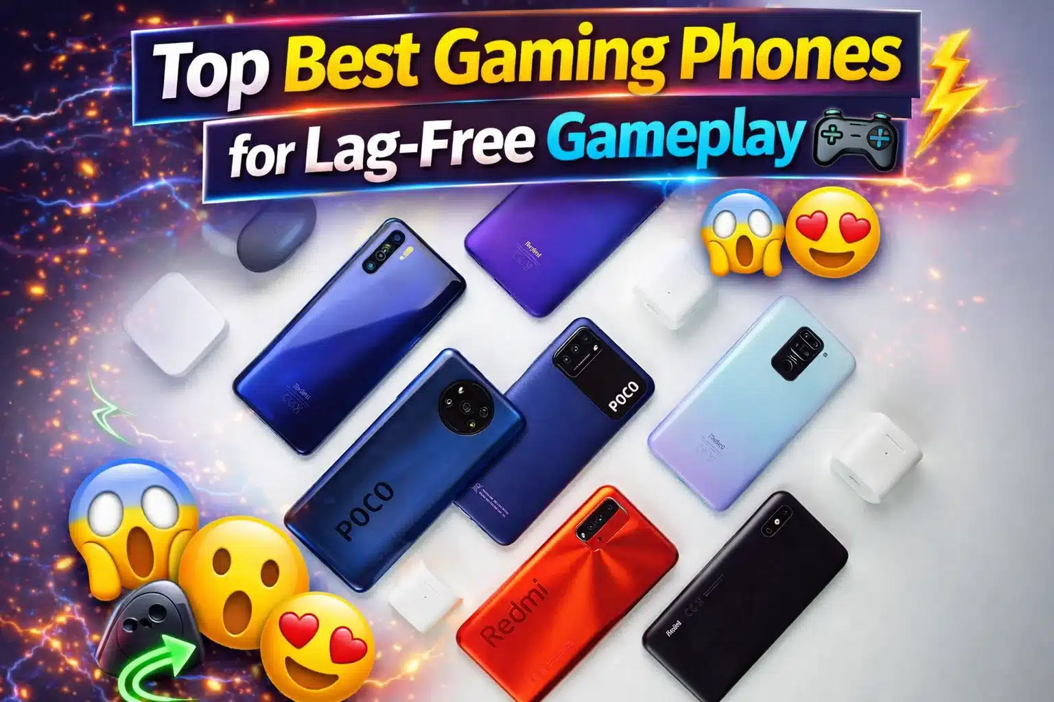 Top Best Gaming Phones for Lag-Free Gameplay 🎮⚡