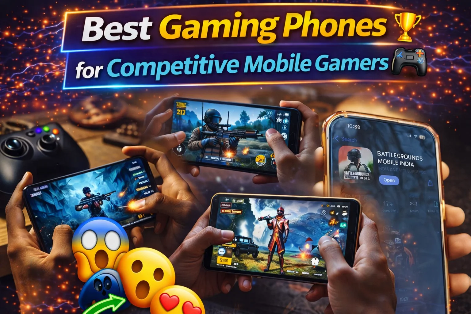Best Gaming Phones for Competitive Mobile Gamers 🏆🎮