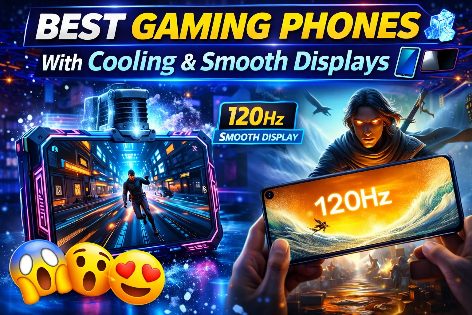 Best Gaming Phones With Cooling & Smooth Displays 🧊📱