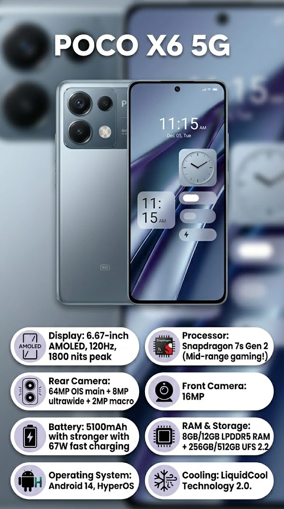 POCO X6 5G