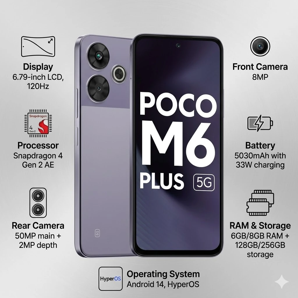 POCO M6 Plus 5G